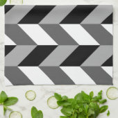 トラの皿タオル キッチンタオル (折り畳み)