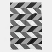 トラの皿タオル キッチンタオル (縦)