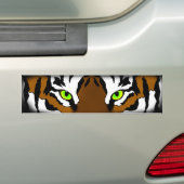 トラの目 バンパーステッカー (車上)