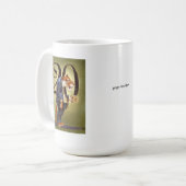 トラの第20懇親会のマグ コーヒーマグカップ (正面左)