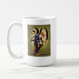 トラの第20懇親会のマグ コーヒーマグカップ