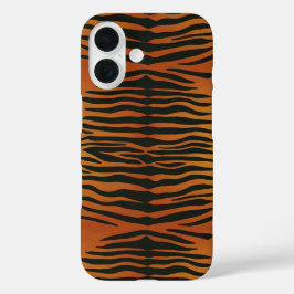 トラの縞模様 iPhone 16ケース