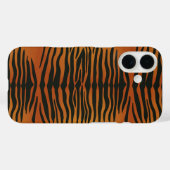 トラの縞模様 Case-Mate iPhoneケース (裏面 (横))