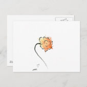 トラの花 ポストカード (正面/裏面)