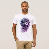 トラの芸術 Tシャツ (正面フル)