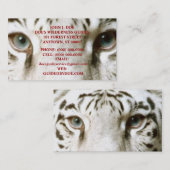 トラの荒野屋外サービス~の名刺 名刺 (正面/裏面)