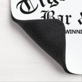 トラの血のバー及びグリル マウスパッド (コーナー)