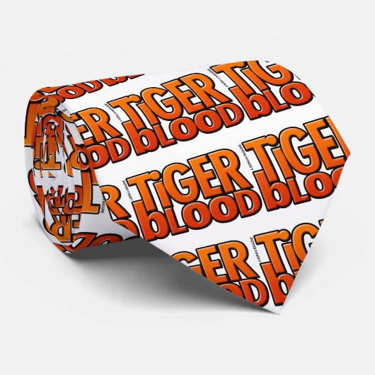 トラの血の雑誌 ネクタイ (ロール)