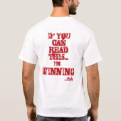 トラの血 Tシャツ (裏面)