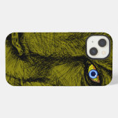 トラの視線 iPhoneケース (裏面横)