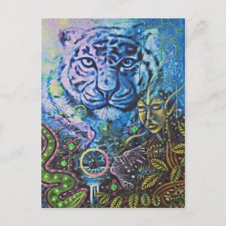 トラの視野 ポストカード