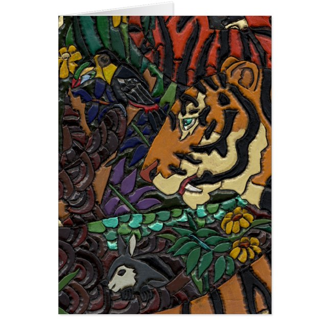 トラの頭部 (正面)