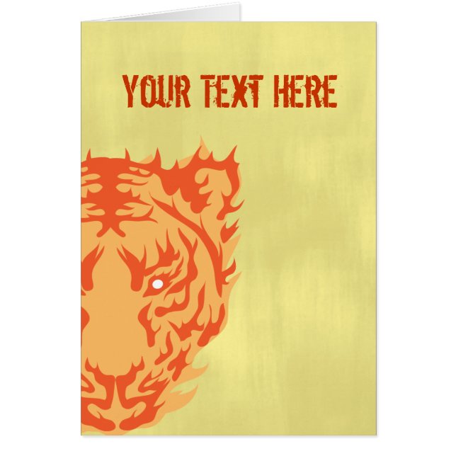 トラの顔 (正面)