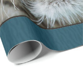 トラの顔 ラッピングペーパー (ロールコーナー)