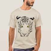 トラの顔 Tシャツ (正面)