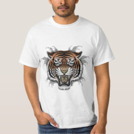 トラの顔Tシャツ Tシャツ