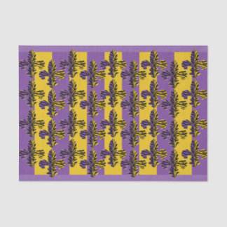 トラの（紋章の）フラ・ダ・リのティッシュペーパー 薄葉紙