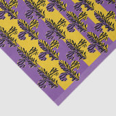 トラの（紋章の）フラ・ダ・リのティッシュペーパー 薄葉紙 (詳細)