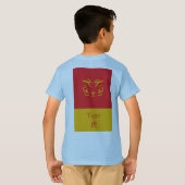 トラのLittleTiger年 Tシャツ (裏面フル)