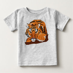 トラのTシャツ ベビーTシャツ