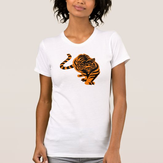 トラのTシャツ Tシャツ (正面)