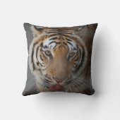トラは枕に接吻します クッション (裏面)