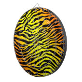 トラは縞で飾ります ダーツボード (正面右)