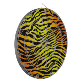 トラは縞で飾ります ダーツボード (正面左)