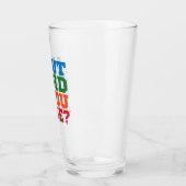 トライアスおもしろいロンで自転車で泳いで死ん走だ タンブラーグラス (左)