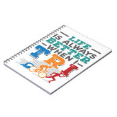 トライアスおもしろいロンのライフはI Triの場合は常に良い ノートブック (左側)