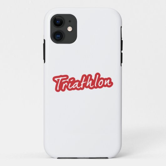 トライアスカッコいいロンデザイン Case-Mate iPhoneケース (裏面)