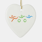 トライアスカッコいいロン及びユニークデザイン セラミックオーナメント (右)