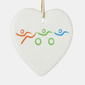 トライアスカッコいいロン及びユニークデザイン セラミックオーナメント (右)