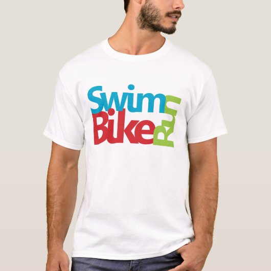 トライアスカッコいいロン及びユニークデザイン Tシャツ (正面)
