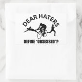 トライアスクールロンデザイン 長方形シール (バッグ)