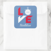 トライアスロンが大好き スクエアシール (バッグ)