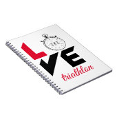 トライアスロンが大好き ノートブック (右側)