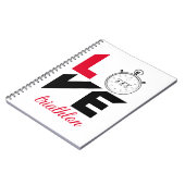 トライアスロンが大好き ノートブック (左側)