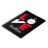 トライアスロンが大好き ノートブック (左側)