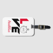 トライアスロンが大好き ラゲッジタグ (正面横)