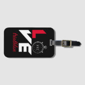 トライアスロンが大好き ラゲッジタグ (正面横)