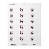 トライアスロンが大好き ラベル (フルシート)