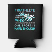 トライアスロンが1つのスポーツ懸命を理解しない 缶クーラー (正面)