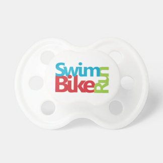 トライアスロンのカッコいいおよびユニークなデザイン おしゃぶり