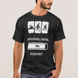 トライアスロンのスキルロード Tシャツ