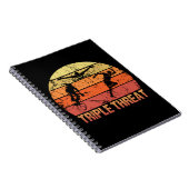 トライアスロンのトリプル脅威ヴィンテージ ノートブック (右側)