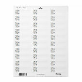 トライアスロンのドードレス差出人住所ラベル ラベル (フルシート)