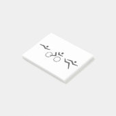 トライアスロンのバイク走ス ポストイット (アングル)