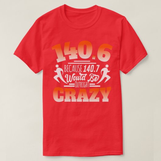 トライアスロンのモチーフをトリアスリート2 Tシャツ (デザイン正面)