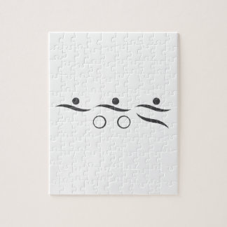 トライアスロンのユニークなギフト ジグソーパズル